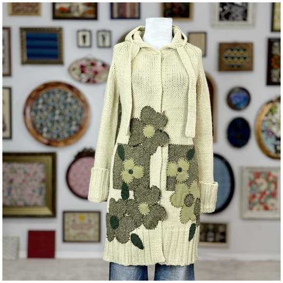 2004 Antho “Turning Leaves Sweater Coat” by Field Flower - Picture 7 of 15